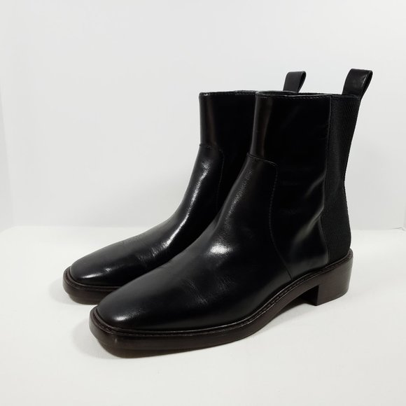 Tory Burch Shoes - Tory Burch Women's Leather Chelsea Boot - Black 10.5M
